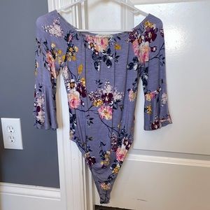 Living doll off the shoulder bodysuit size 1